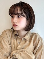 ミニボブ　耳かけボブ　マッシュボブ　コンパクトボブ