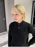 似合わせカット/耳かけボブ/可愛い前髪カット