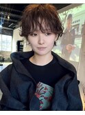 ボーイッシュニュアンスパーマ♪