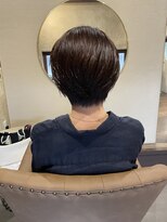 穀雨(Kokuu)&nbsp;丸みショート×ツヤカラー