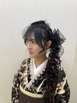 ベルグロー(BELLEGROW) 編みおろし/お呼ばれヘア/卒業式セット