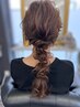 【Riho】結婚式・二次会パーティーに《アップスタイルヘアアレンジ》