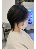 ウルフショート×フェイスフレーミング