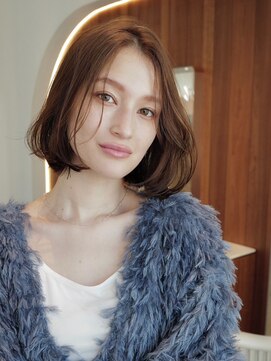 エースハバナ 渋谷(1 HAVANA) チョコグレージュ/20代30代大人かわいい/ミディアムレイヤー