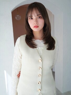 アンジェリカラボ(ANGELICA LABO) ANGELICA  ダークブラウン ナチュラルレイヤーカット