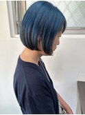 アンブレラカラー ターコイズブルー ブルーカラー ブルー