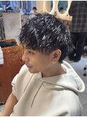 横浜★マッシュメンズパーマツイストスパイラル