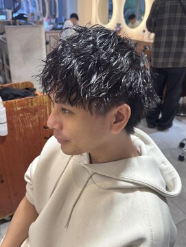 キャンバス バイ ネオリーブ 横浜西口(Canvas by neo.) 横浜★マッシュメンズパーマツイストスパイラル