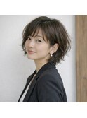 大人ナチュラルレイヤーショート　20代 30代 40代 50代 60代
