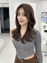 アマトウキョウスマートサロン(AMA TOKYO×Smart Salon)&nbsp;くびれレイヤー/顔まわりカット/レイヤーカット/小顔ヘア