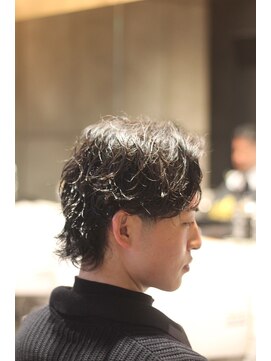 キングスマントーキョー 三鷹店(KINGSMAN TOKYO) Curly mullet