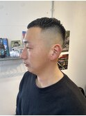 メンズカットフェードスキンフェードクロップバーバー