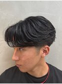毛流れセンターパート/アクティブショート/ナチュラルショート
