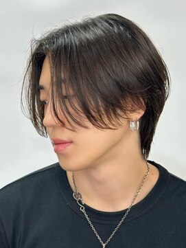 エルマーク 松山(L-MARK) センターパート/ニュアンスパーマ/ダウンパーマ/men's