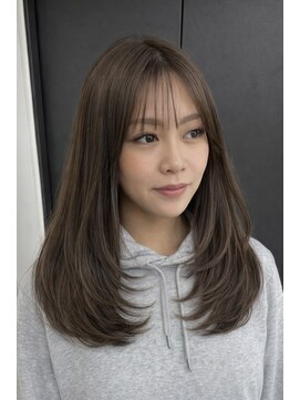 ラピス 横浜(Lapis) Hブラウンベージュシールエクレイヤーカットハイライト