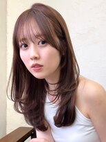 アンフィニー 銀座(ANFINI)&nbsp;前髪/顔まわり小顔/大人レイヤー/レイヤーカット/丸顔/面長/銀座