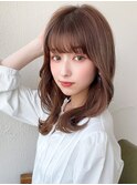 小顔に見える！くびれレイヤー/顔周りカット【浦和】