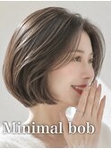 大人ボブ/小顔カット/フルバング/似合わせカット/自由が丘