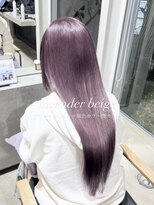 ブランコトレス 鏡島(BLANCO tres) ブリーチなしカラー/ラベンダーカラー/髪質改善/顔周り