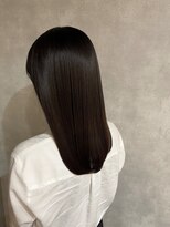 ピュアメンド 吉祥寺(Pure Mend) ツヤサラ縮毛矯正×艶黒セミロング