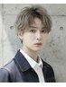 【女性目線でつくるメンズ】カット＋ブリーチハイトーンカラー［men's］