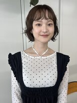 ユニオン(Union)&nbsp;柔らかブラウンカラー×ボブパーマ