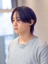 アンナ 広瀬通店(Anna) メンズ/ウルフ/ラベンダー/ブリーチ/ペールカラー/仙台/広瀬通