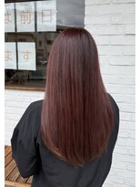 プリズム ヘアーデザイン みずほ台店&nbsp;秋カラー×RED