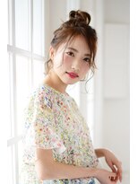 アース 豊崎店(HAIR&MAKE EARTH)&nbsp;ふんわり愛されメッシーバンスタイル【EARTH豊崎店】