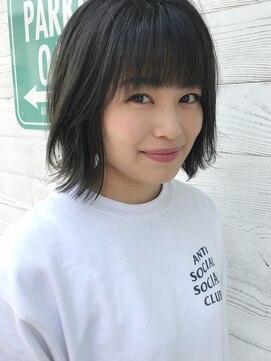 テラバイアフロートシーグラスコテージ (terra by afloat SEAGLASS COTTAGE) 切りっぱなしボブ　テラバイアフロート松子　二子玉川