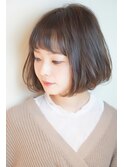 内巻き小顔ボブ