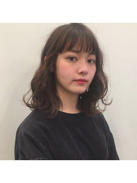 コルク バイ マグ 松本駅前(COLK by Mag) ゆるふわ大人可愛い♪20代30代ロングパーマピンクベージュ