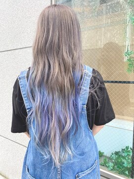 ノチ(Noci) 【Noci】グラデーションonブルー＆ホワイト