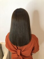 セシルカットフリンジウェーブ×大人かわいい前髪ココアブラウン