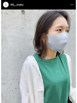 ムク(MUKU) さりげないインナーカラー