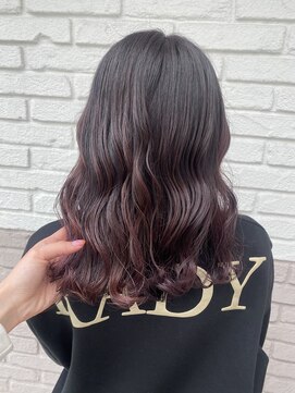 リズ 都島店(Lis) ハイライトグラデーション☆ピンクブラウン