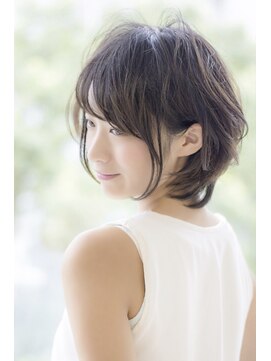 クレドガーデン 浦和店(CRED GARDEN) デジタルパーマ×外ハネパーマ×前髪あり 20代30代40代q