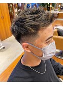 メンズメッシュハイライト