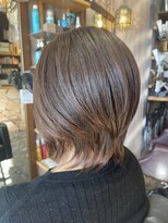 オーバーキャプテンネイキッド(OVER CAPTAIN NAKED) シルエットがキレイ!ショートウルフ