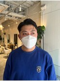 アップバングスタイル