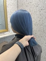 ラニヘアサロン(lani hair salon)&nbsp;透け感ブルー
