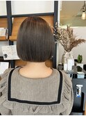 スモーキーベージュ/髪質改善カラー