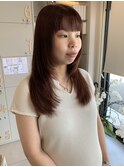 《畑中結衣》レイヤーカット/内巻きレイヤー/顔周りレイヤー