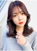 20代30代40代◎大人かわいい韓国ヘア/斜め前髪