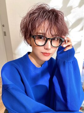 サンド 名古屋(sand) イメチェン/ハッシュカット/レッドブラウン[名古屋栄駅]