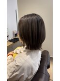 ぱつっとくびれボブ