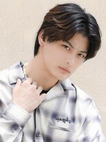 アンディ 御堂筋なんば店(ANDY)&nbsp;ニュアンスパーマセンターパートメンズパーマ難波