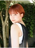 CAF 照下 ショートヘア マッシュ 大阪ショート