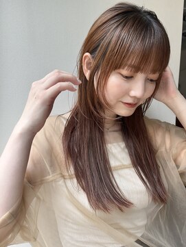 ガーランドギンザ(Garland Ginza) ロングレイヤー　レイヤーカット　フェイスレイヤー