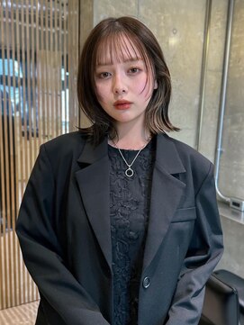 オーレント(AULENT) インナーカラー/レイヤーカット/小顔カット/顔まわりカット